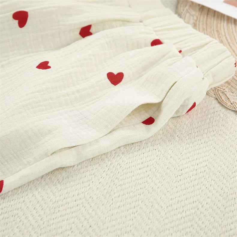 The Blush - 100% Muslin Cotton Pajama