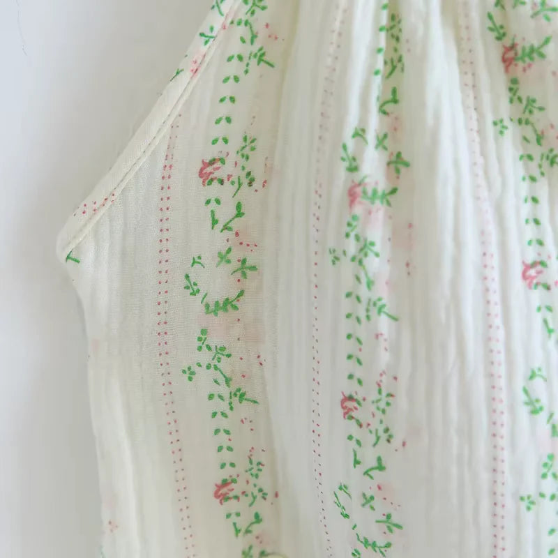 The Bloom Nightgown - 100% Muslin Cotton