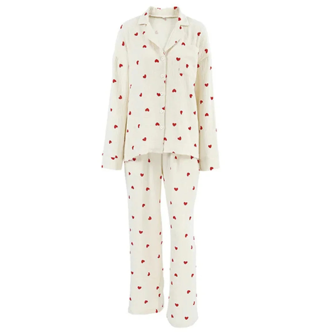 The Blush - 100% Muslin Cotton Pajama