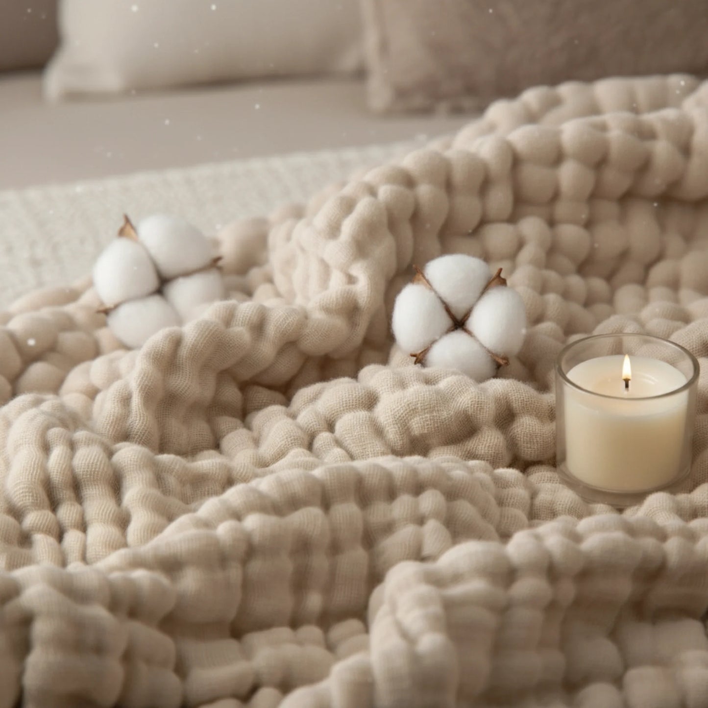 The New Winter Muslin Blanket - 100% Muslin Cotton