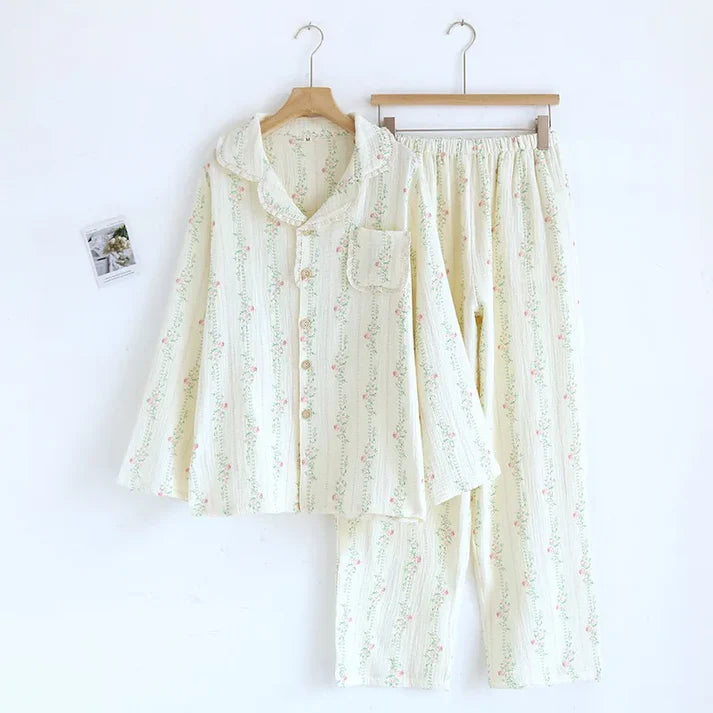 The Bloom - 100% Muslin Cotton Pajama