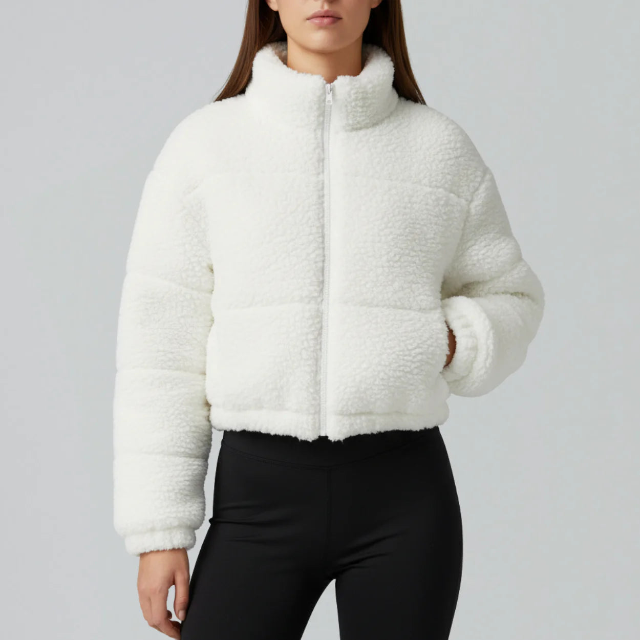 The Fleece Puffer Jacket