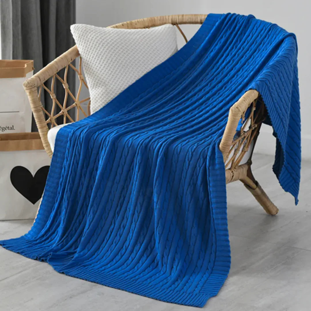 The Knitted Blanket - 100% Cotton