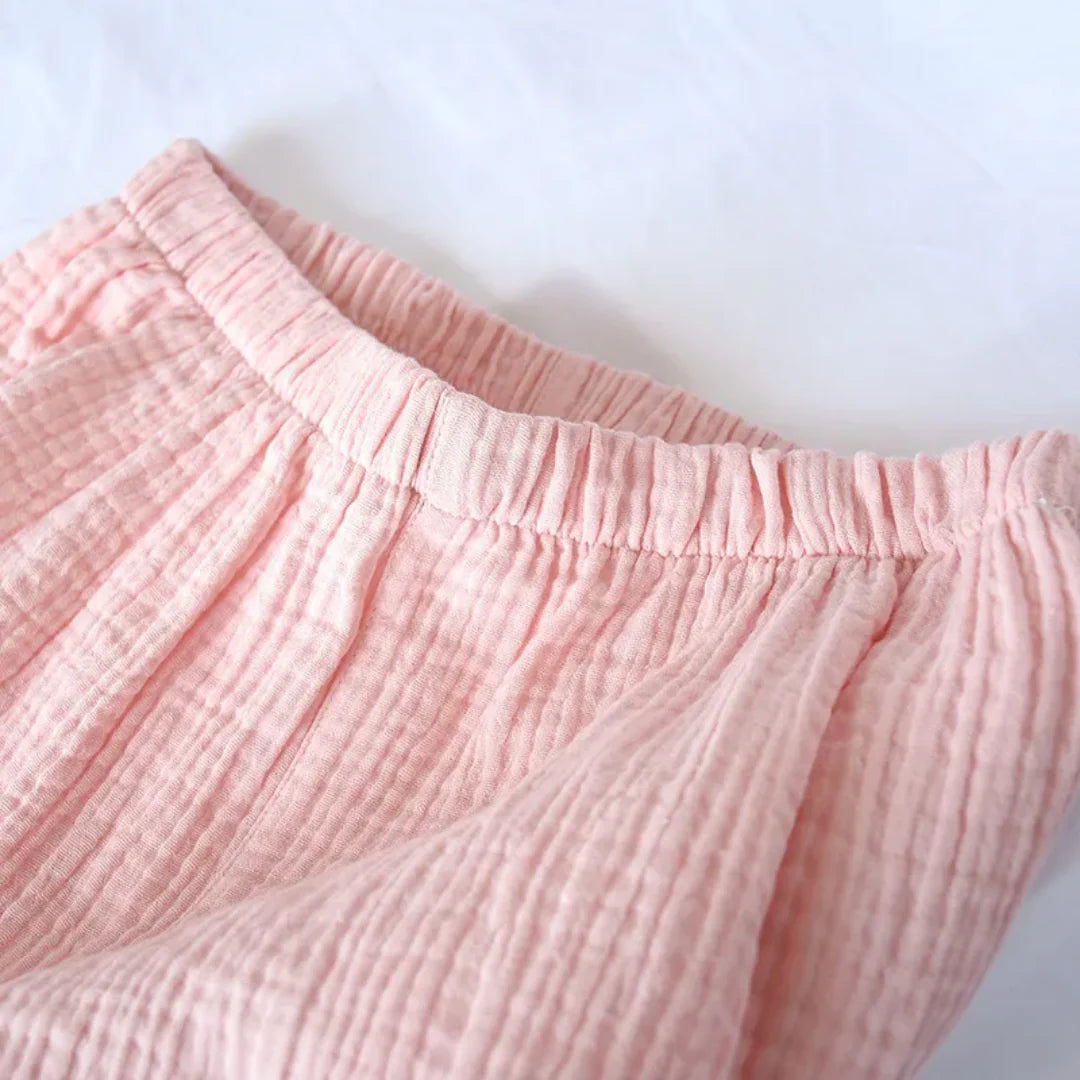 The Long Sleeve - 100% Muslin Cotton Pajama