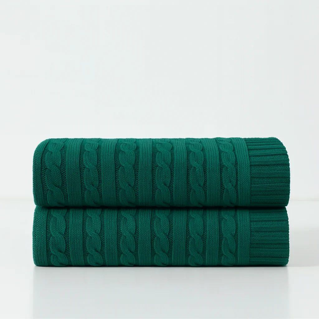 The Knitted Blanket - 100% Cotton