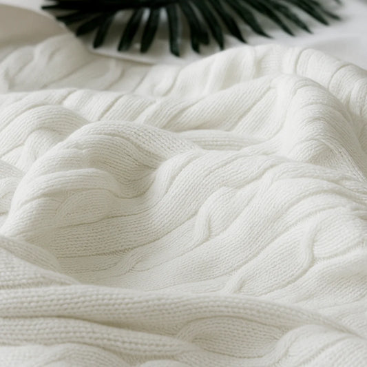 The Knitted Blanket - 100% Cotton