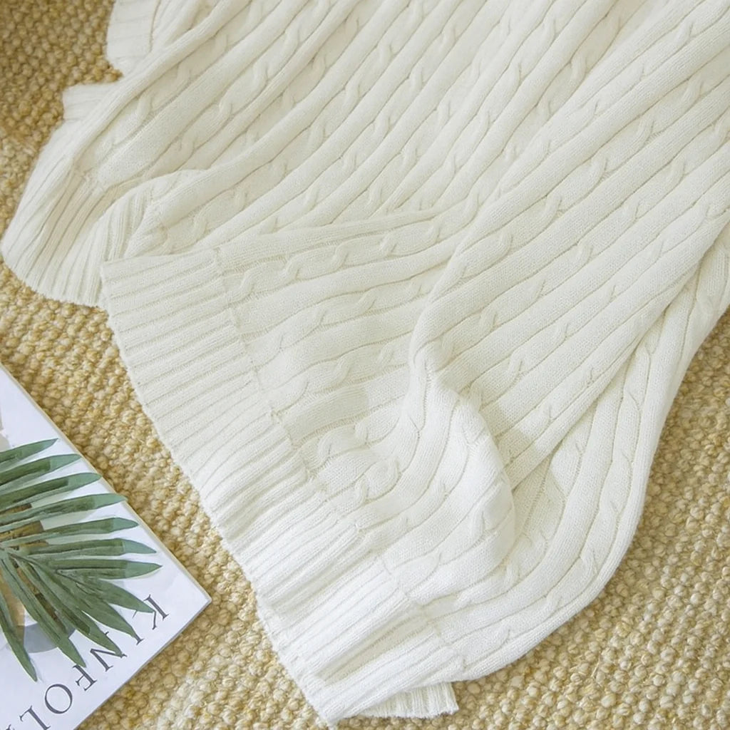 The Knitted Blanket - 100% Cotton