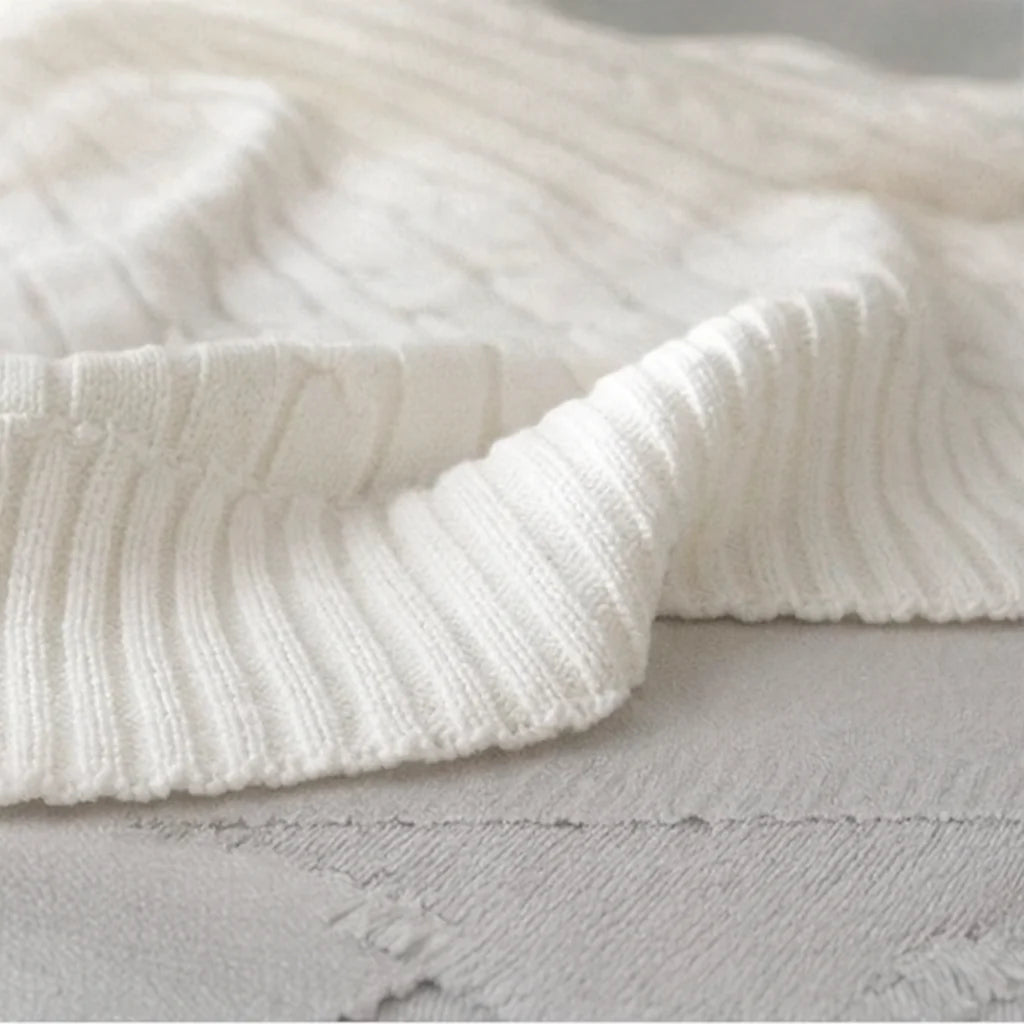 The Knitted Blanket - 100% Cotton