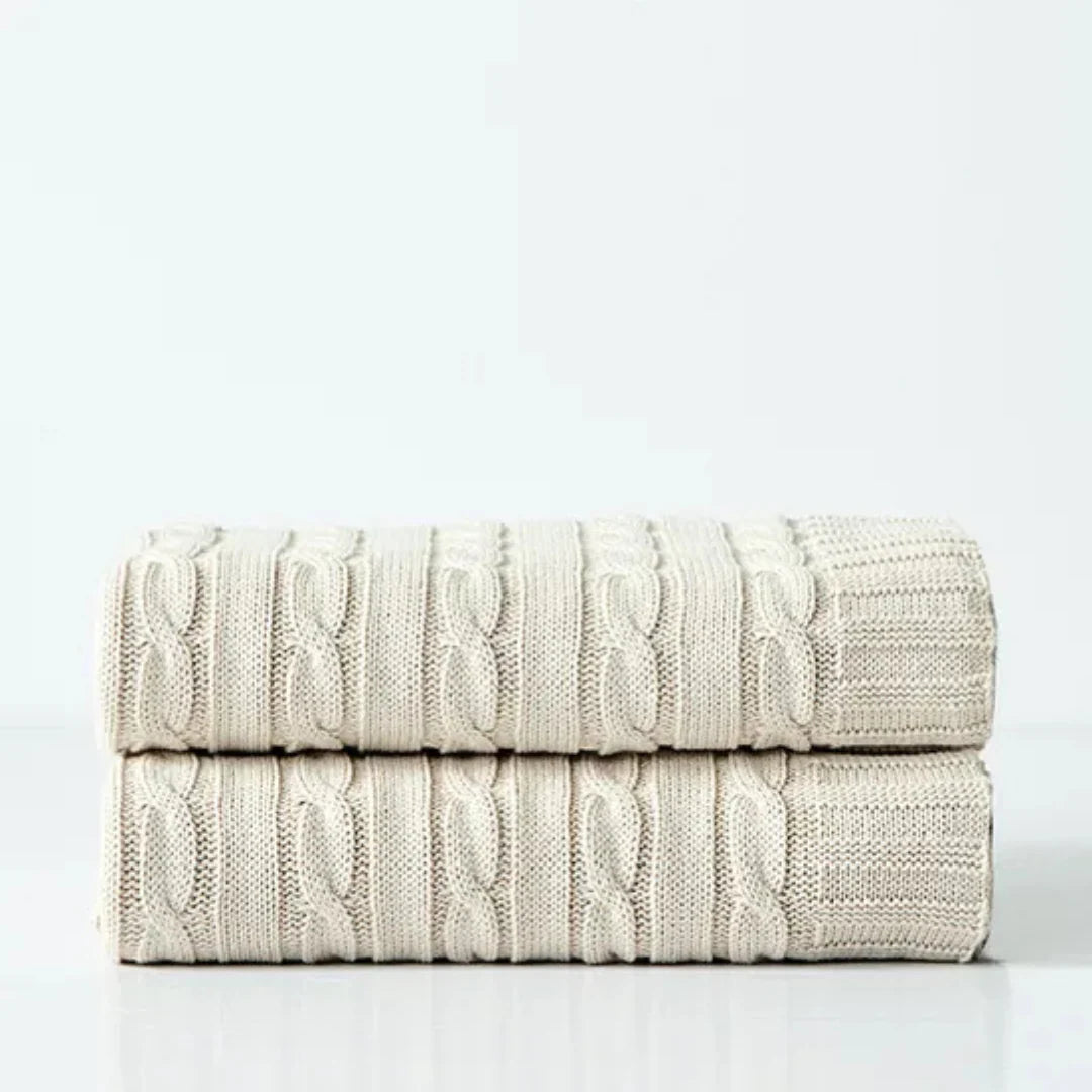 The Knitted Blanket - 100% Cotton