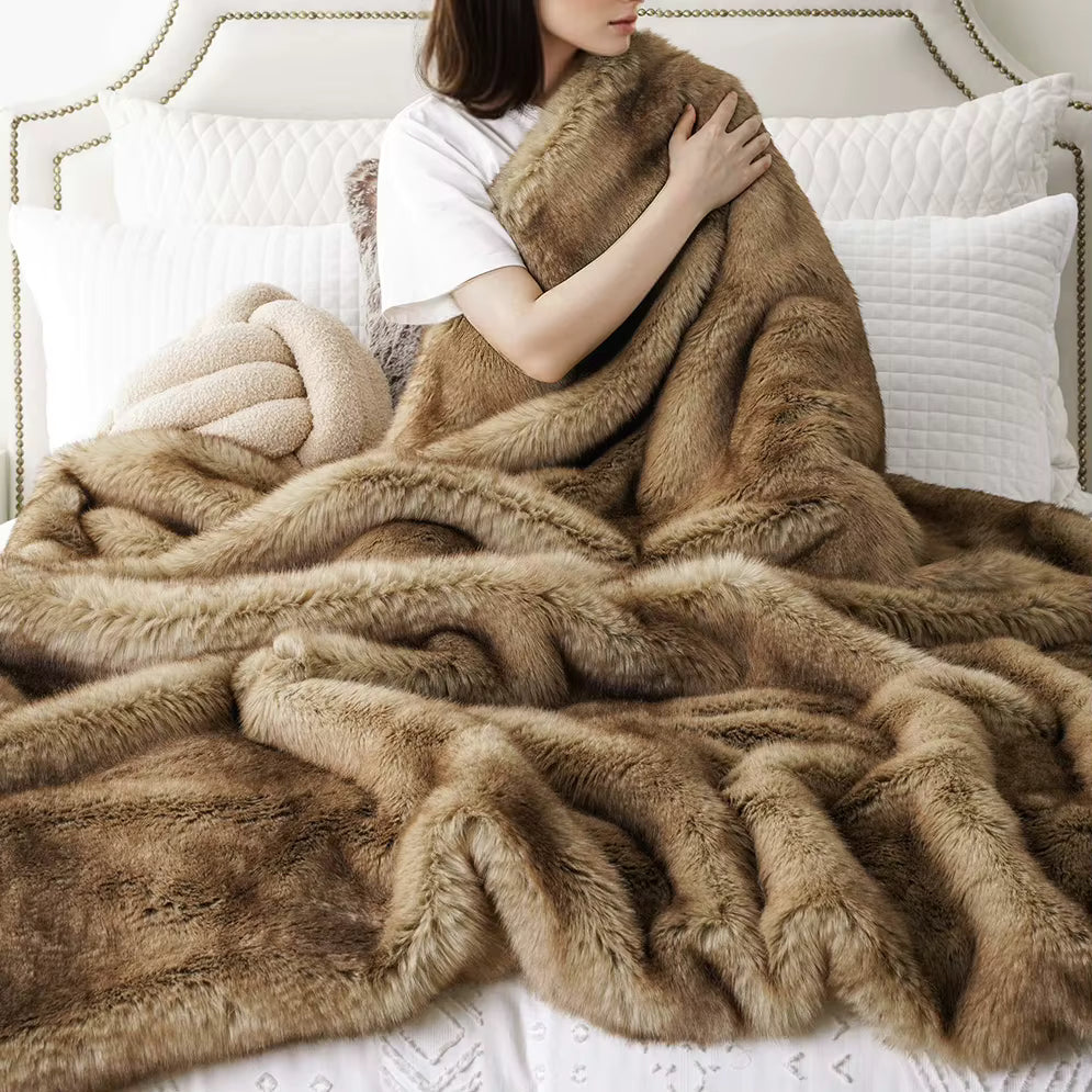 The Faux Fur Blanket