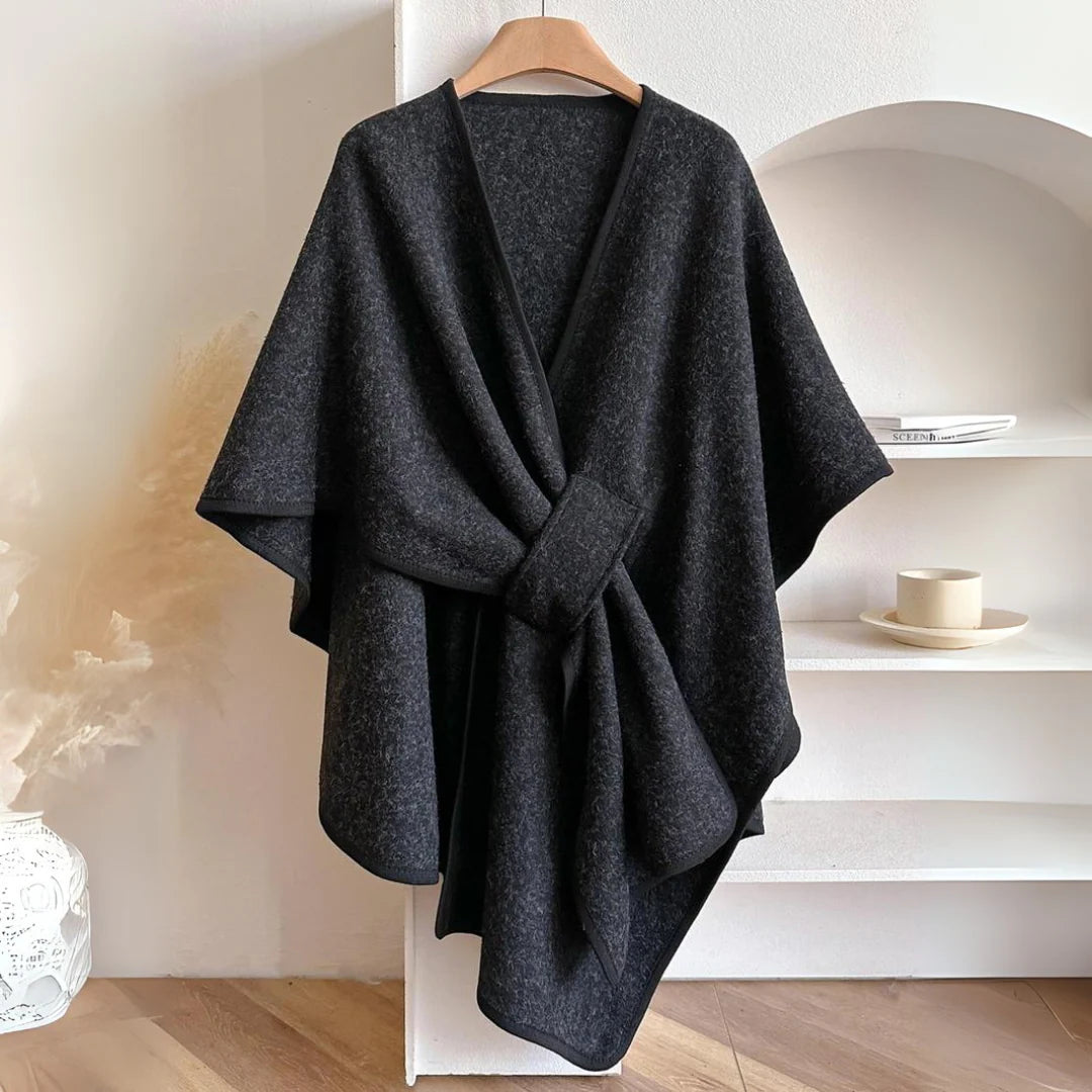 The Fleece Drape Shawl