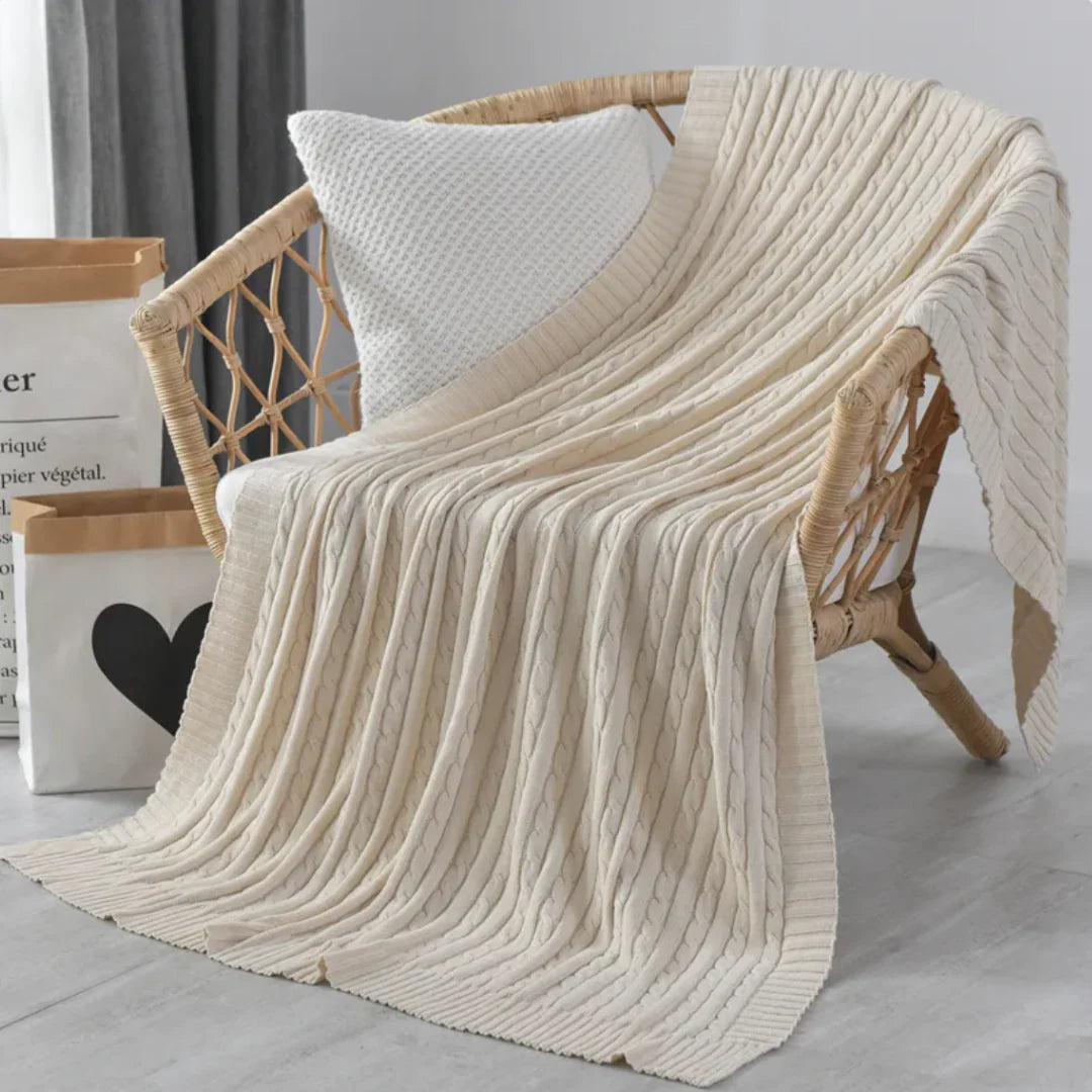 The Knitted Blanket - 100% Cotton