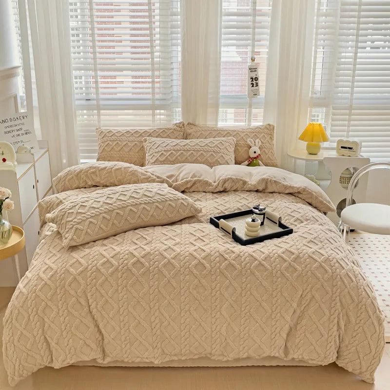 The Fleece 3 Piece Duvet Set