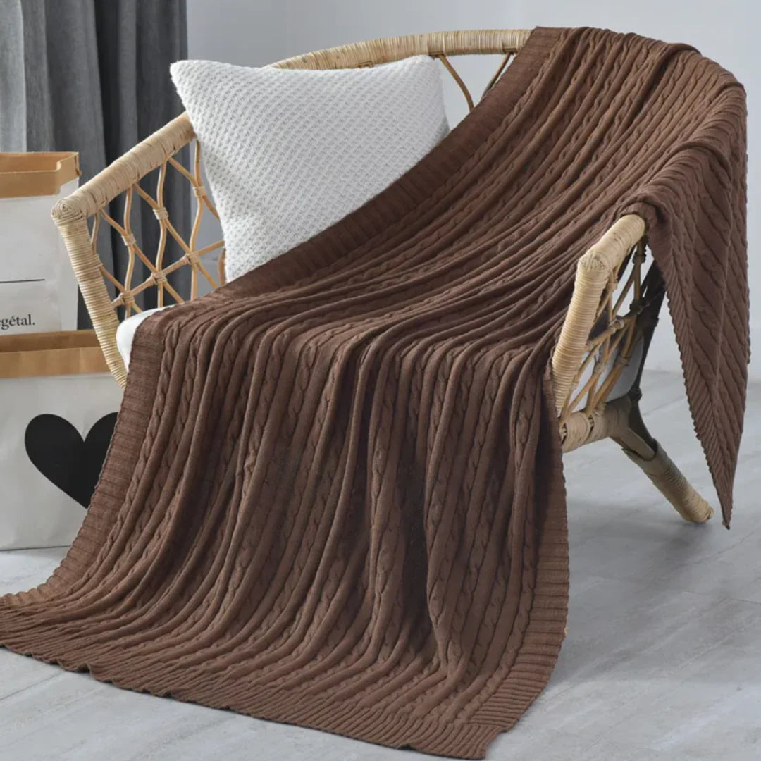 The Knitted Blanket - 100% Cotton