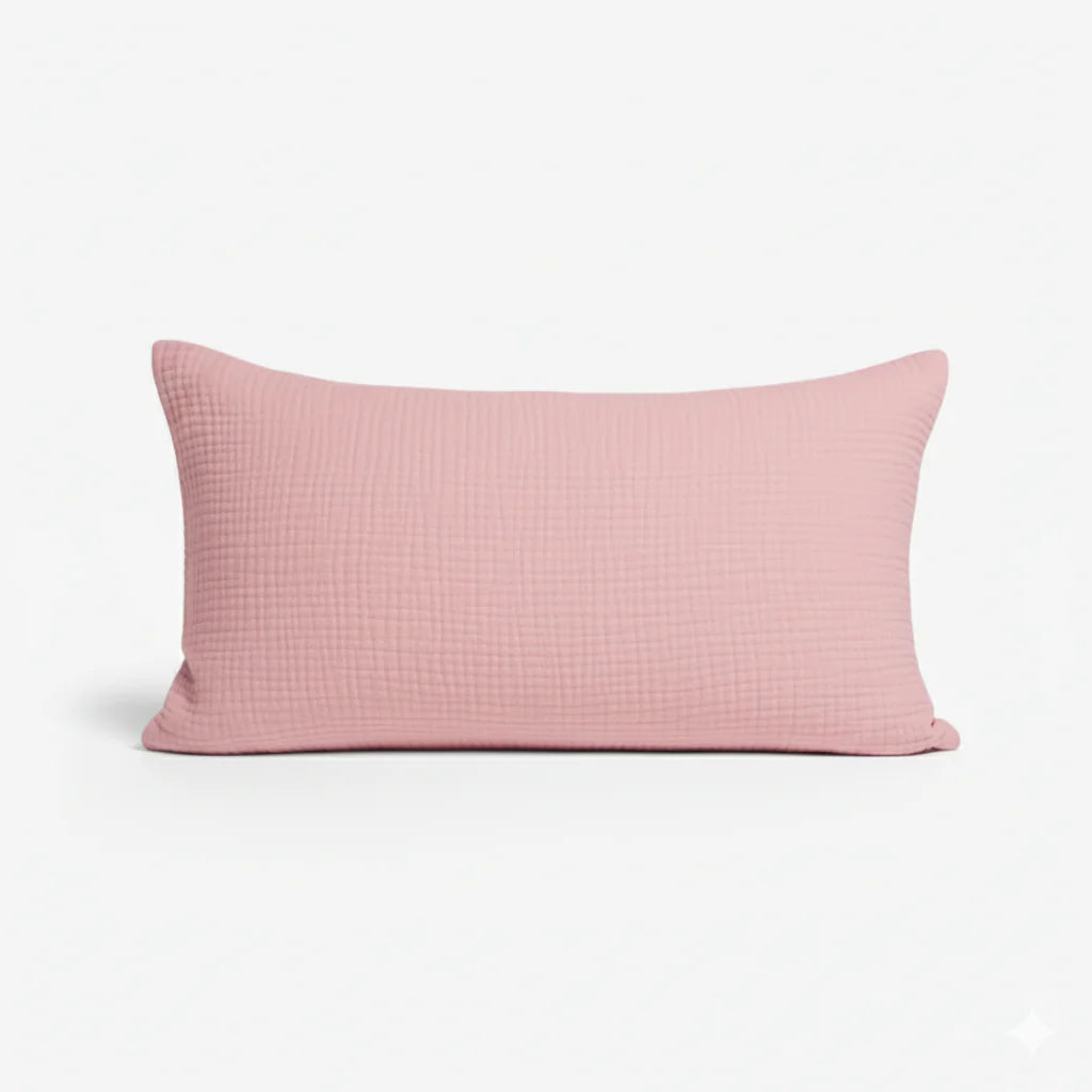 Muslin Pillowcase (Single) - 100% Muslin Cotton