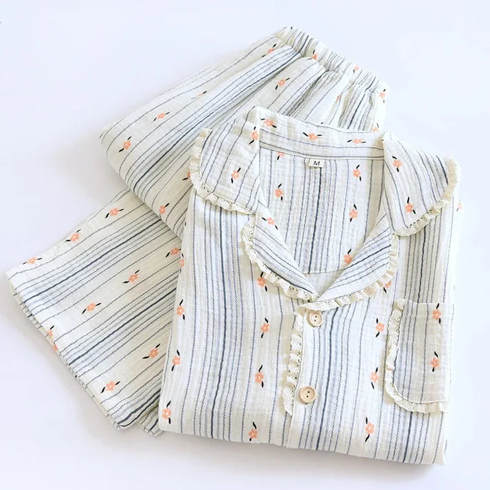 The Bloom - 100% Muslin Cotton Pajama