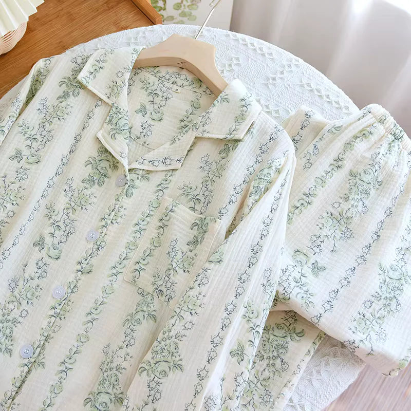 Botanical Dream - 100% Muslin Cotton Pajama