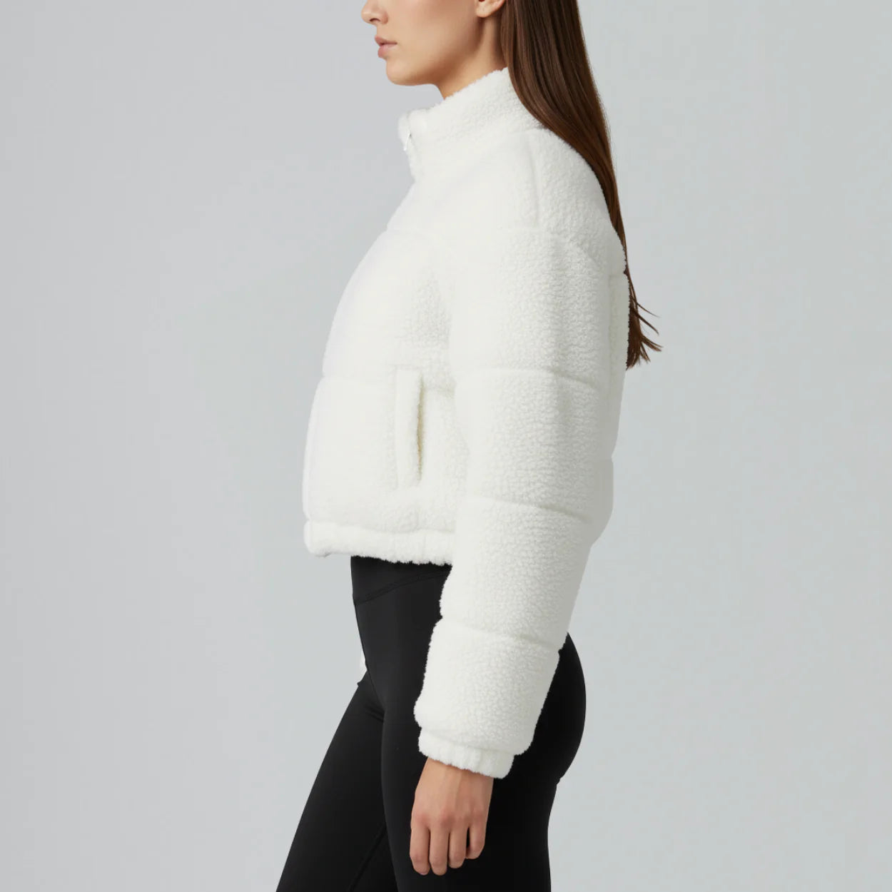 The Fleece Puffer Jacket