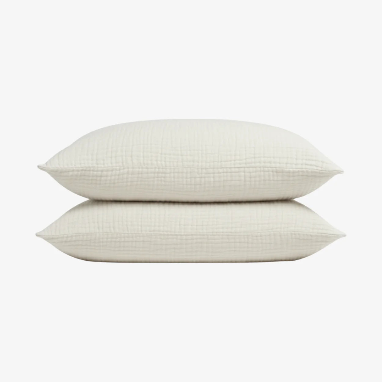 Muslin Pillowcase Set (2 Pieces) - 100% Muslin Cotton