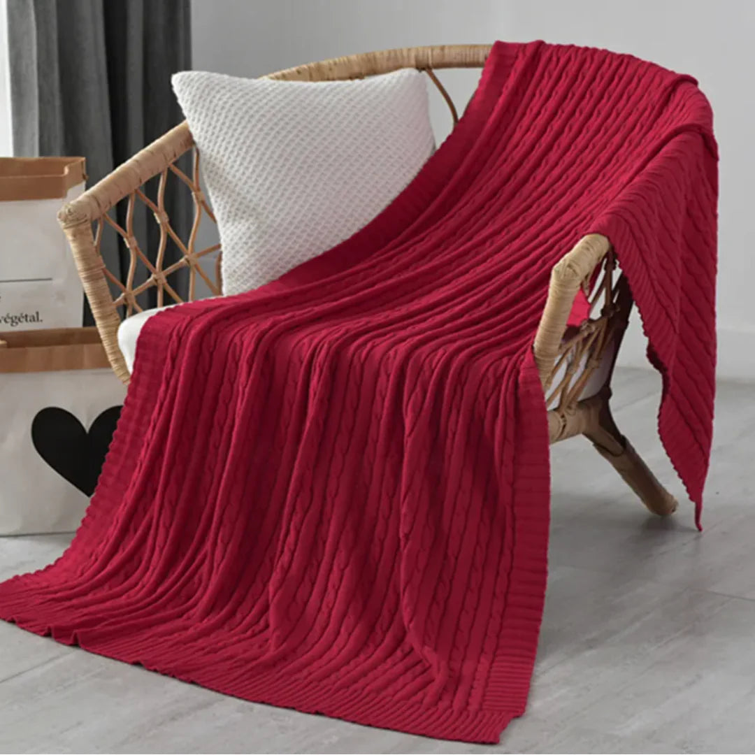 The Knitted Blanket - 100% Cotton