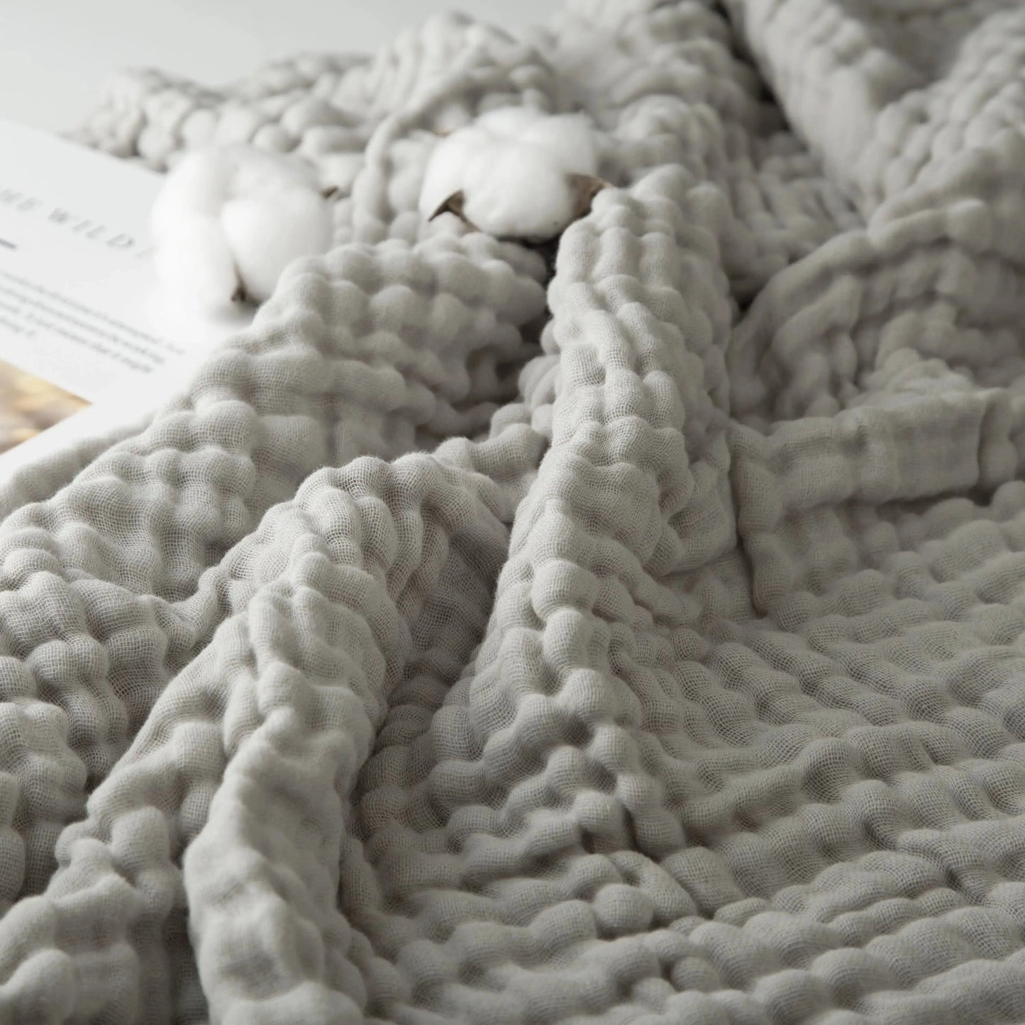 The New Winter Muslin Blanket - 100% Muslin Cotton