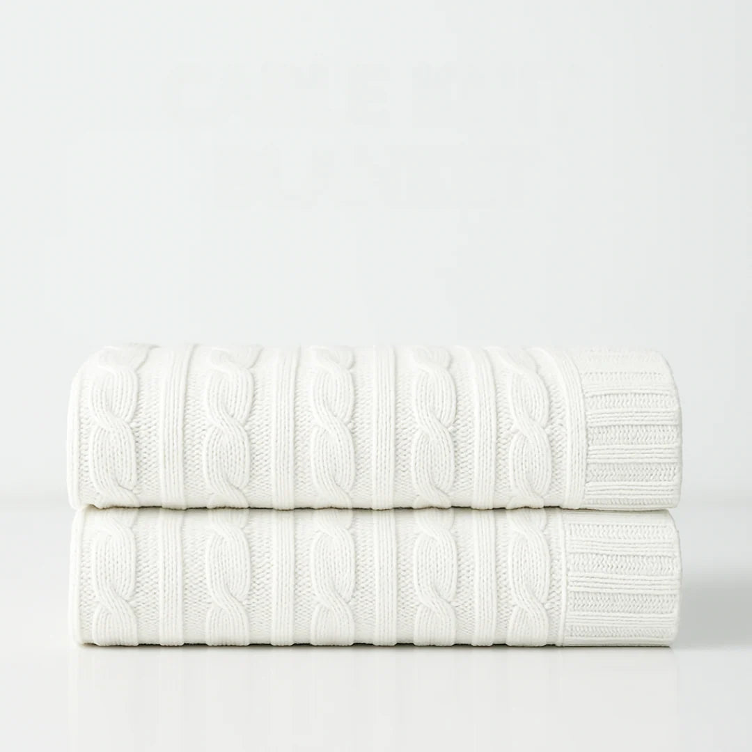 The Knitted Blanket - 100% Cotton